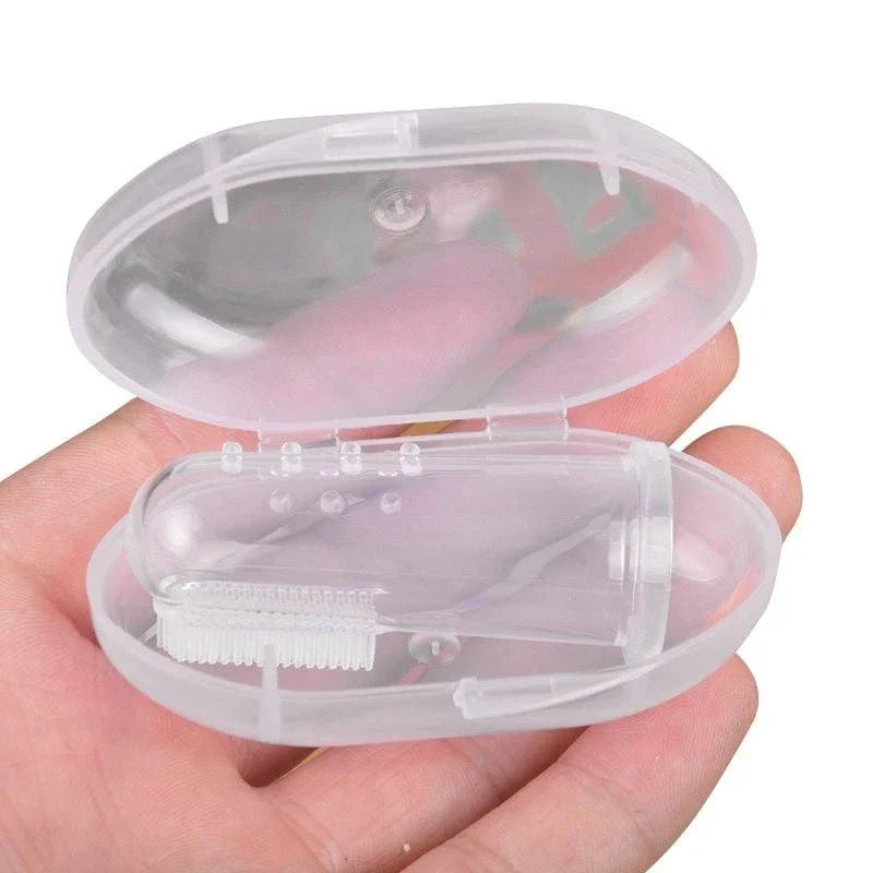 Pet Finger Toothbrush Bad Breath / Teeth Care Tool