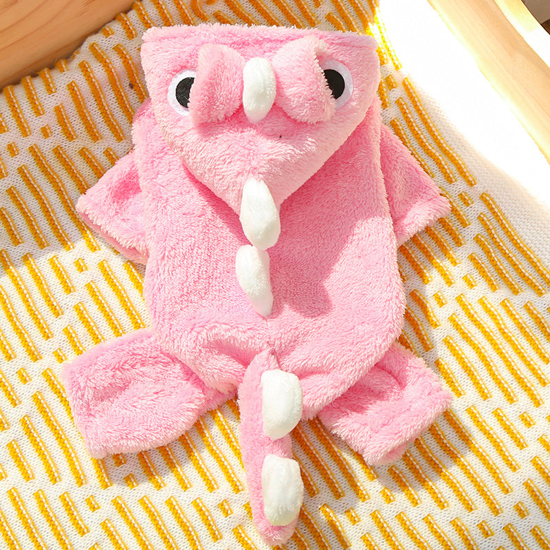 Cute Four-Legged Winter Pet Outfit