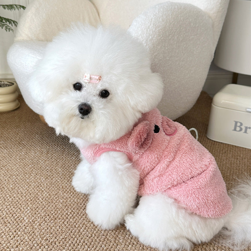 Fleece-Lined Warm Pet Vest