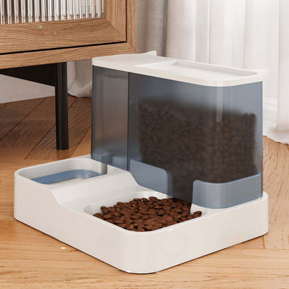 2-in-1 Automatic Cat Feeder & Water Dispenser