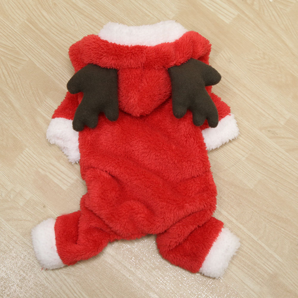 Cute Four-Legged Winter Pet Outfit