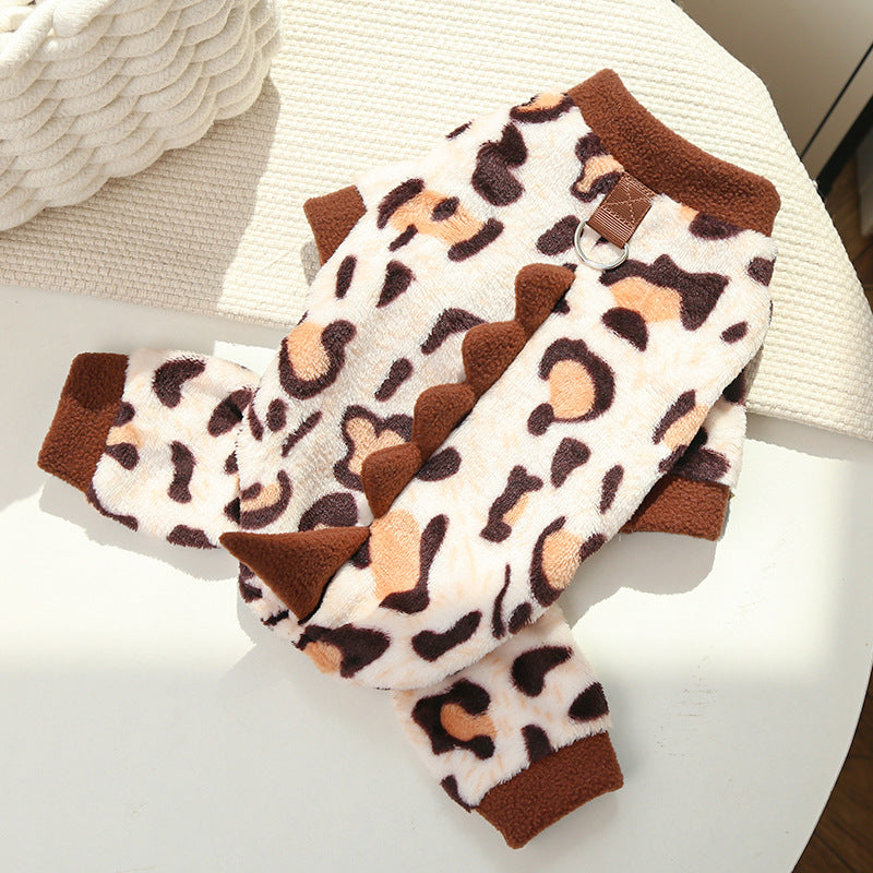 Cute Four-Legged Winter Pet Outfit