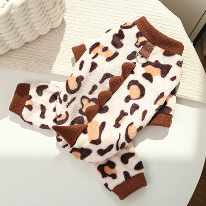 Cute Four-Legged Winter Pet Outfit