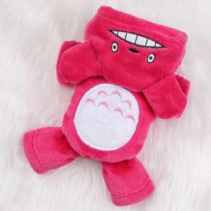 Cute Four-Legged Winter Pet Outfit