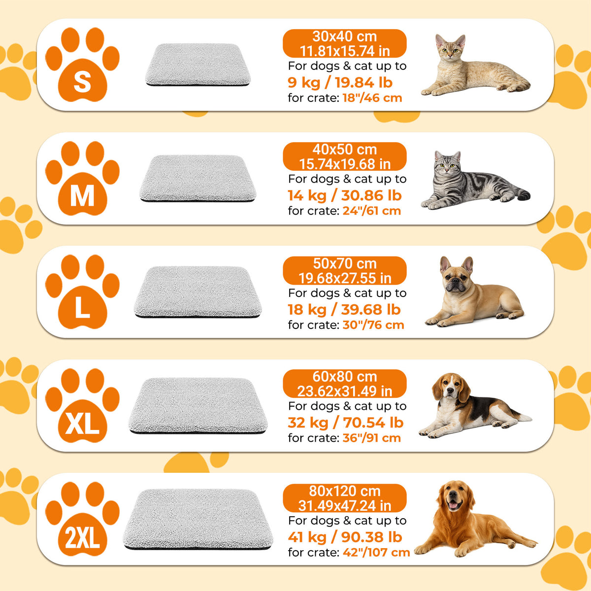 Super Soft Self-Warming Pet Bed