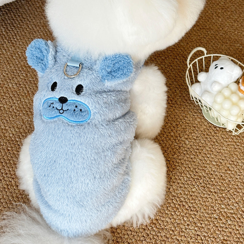 Fleece-Lined Warm Pet Vest
