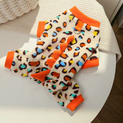 Cute Four-Legged Winter Pet Outfit