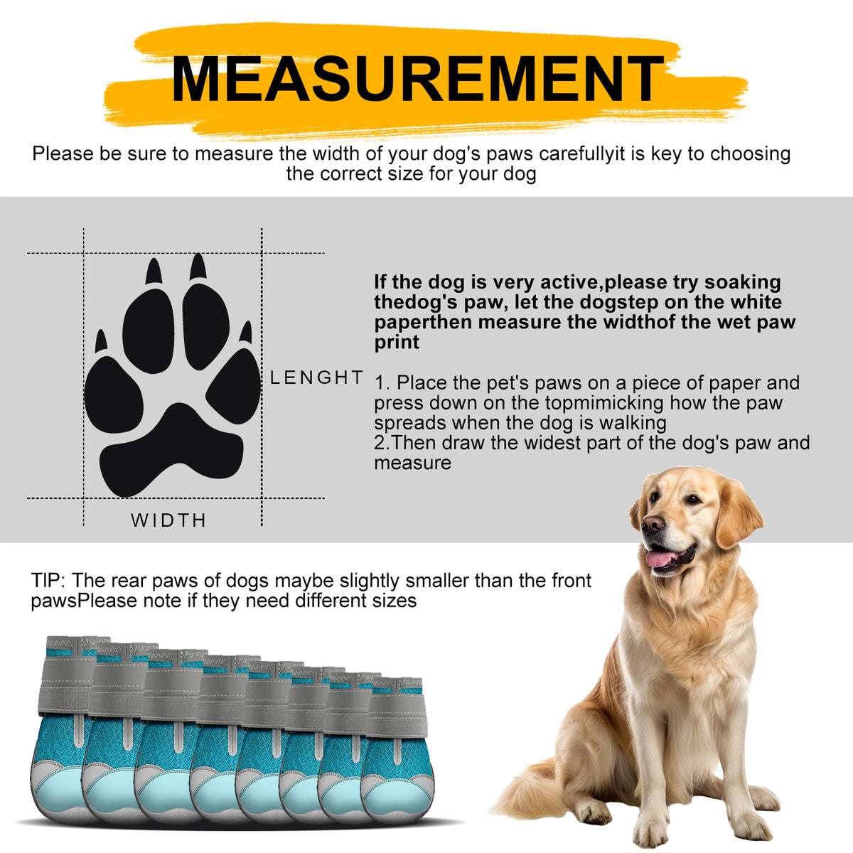 Breathable Non-Slip Dog Shoes