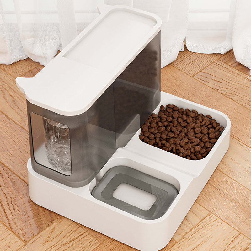 2-in-1 Automatic Cat Feeder & Water Dispenser