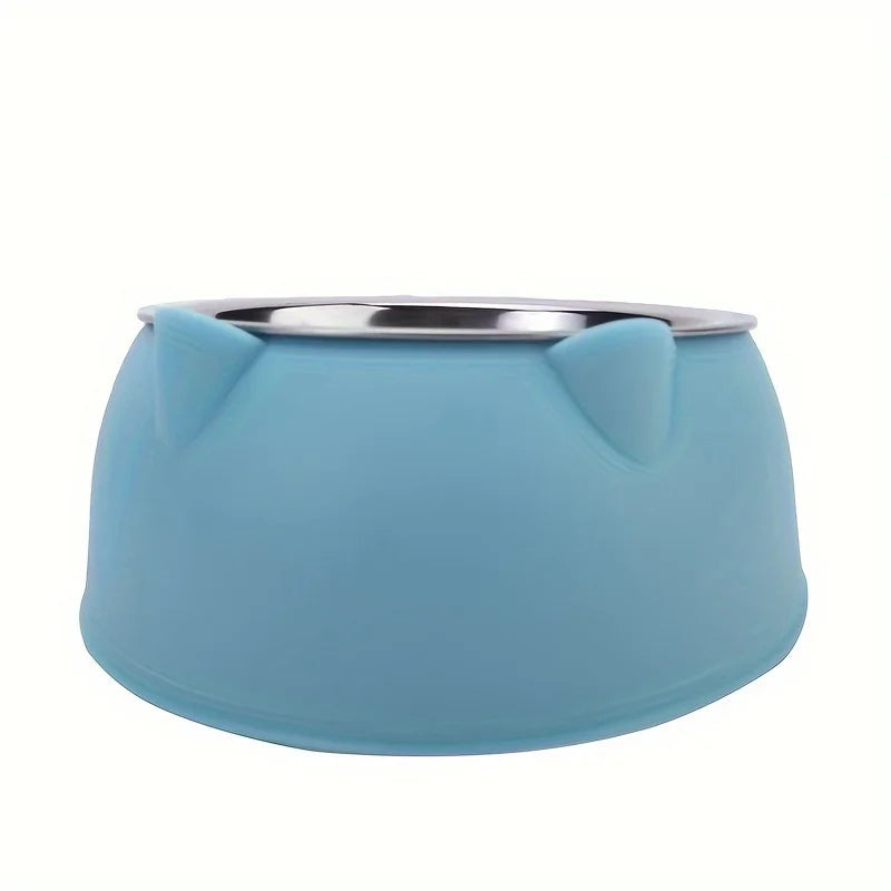 Elevated Inclined Cat Food & Water Bowl