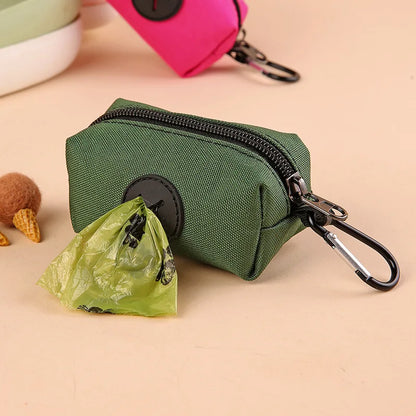 Canvas Dog Poop Bag Holder