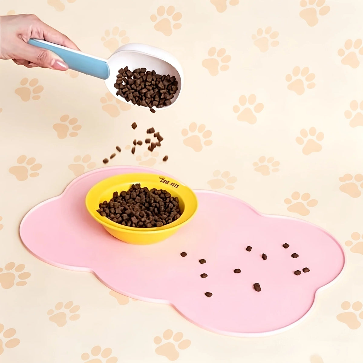 Pet Feeding Mat For Dogs & Cats