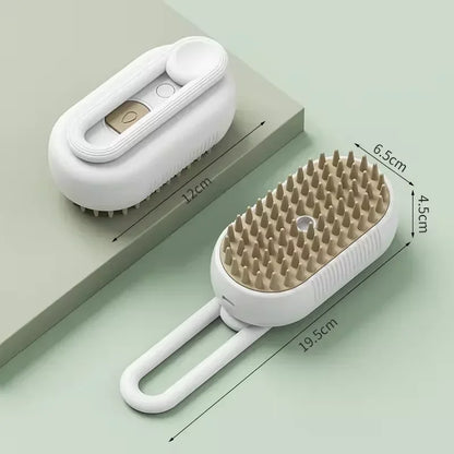 Luxury Steam Spray Pet Grooming Comb