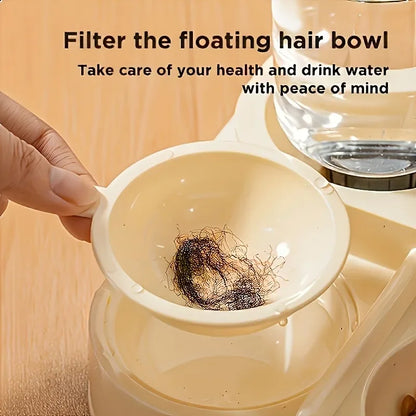 2-in-1 Automatic Gravity Feeder & Water Dispenser
