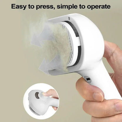 Luxury Steam Spray Pet Grooming Comb