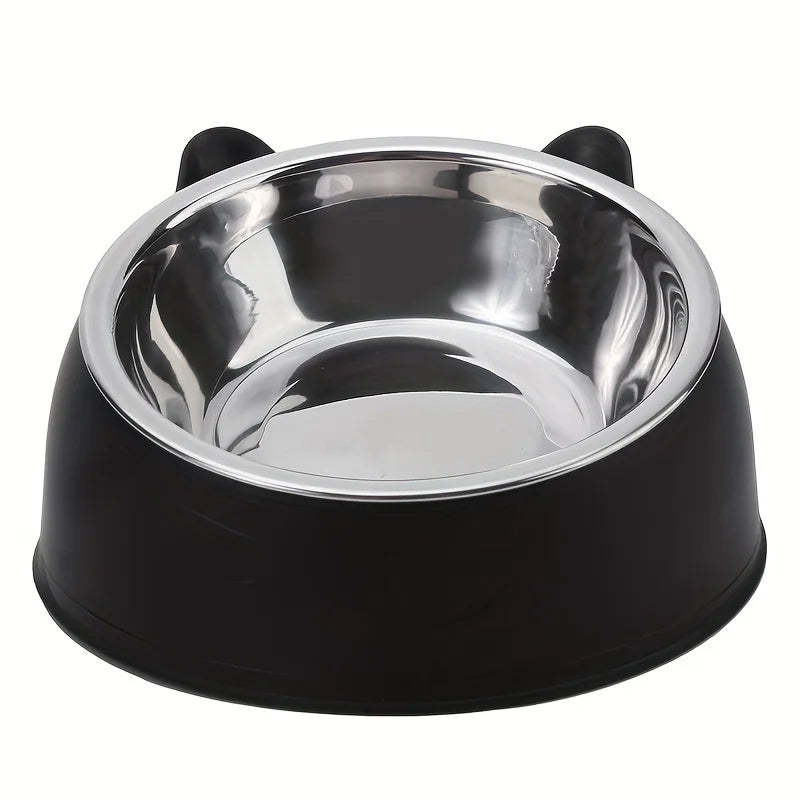 Elevated Inclined Cat Food & Water Bowl