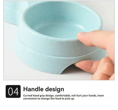 Stainless Steel Double Pet Bowl