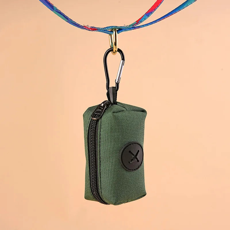 Canvas Dog Poop Bag Holder