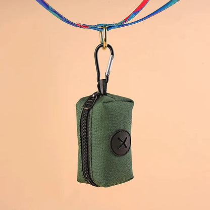Canvas Dog Poop Bag Holder