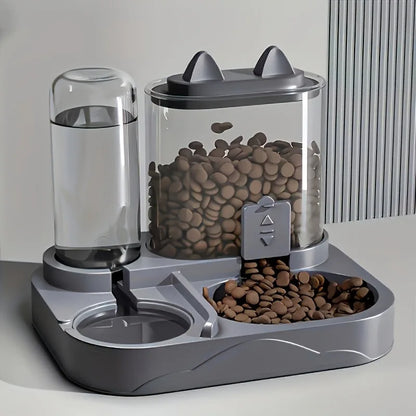 2-in-1 Automatic Gravity Feeder & Water Dispenser