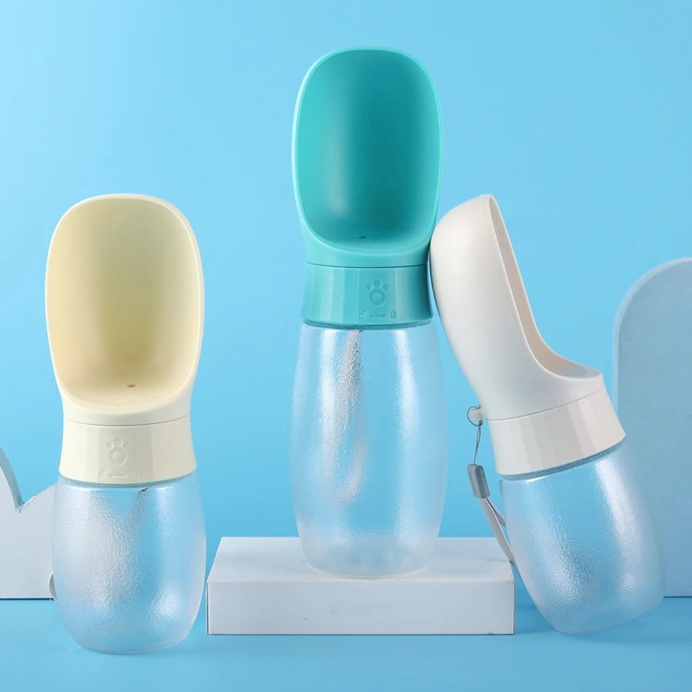 Portable Dog Water Bottle & Drinking Bowl