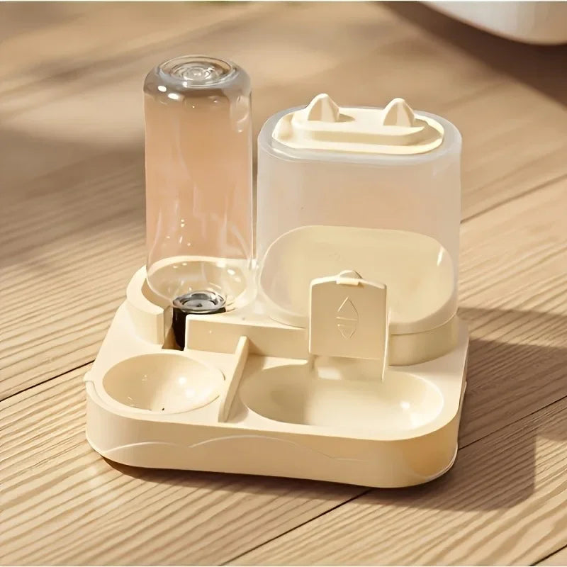 2-in-1 Automatic Gravity Feeder & Water Dispenser