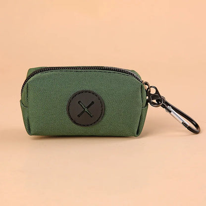Canvas Dog Poop Bag Holder