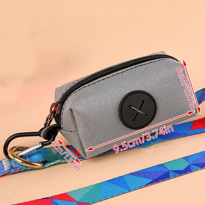 Canvas Dog Poop Bag Holder