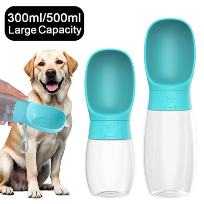 Portable Dog Water Bottle & Drinking Bowl