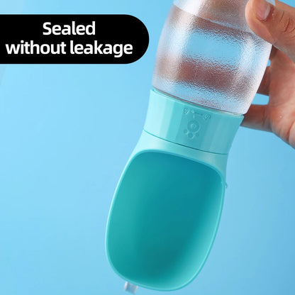 Portable Dog Water Bottle & Drinking Bowl