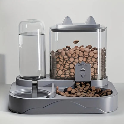 2-in-1 Automatic Gravity Feeder & Water Dispenser