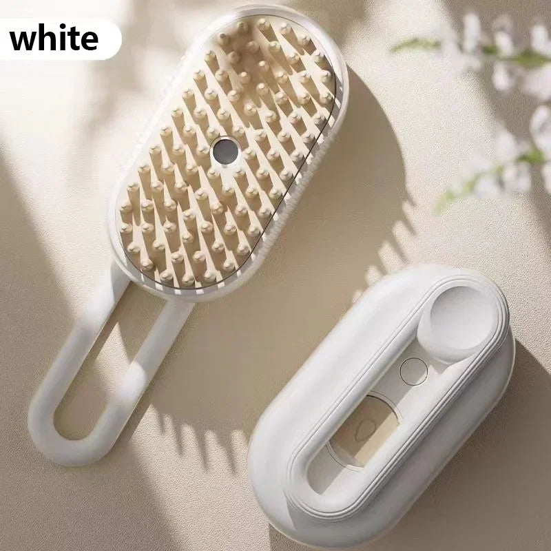 Luxury Steam Spray Pet Grooming Comb
