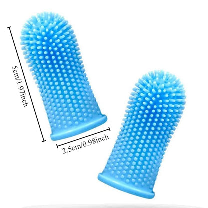 Pet Finger Toothbrush – 360° Dental Cleaning