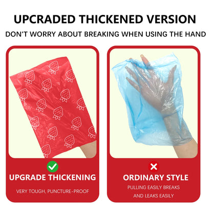 Strawberry Scented Biodegradable Dog Poop Bags