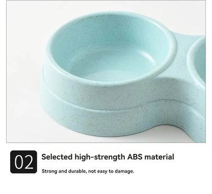 Stainless Steel Double Pet Bowl