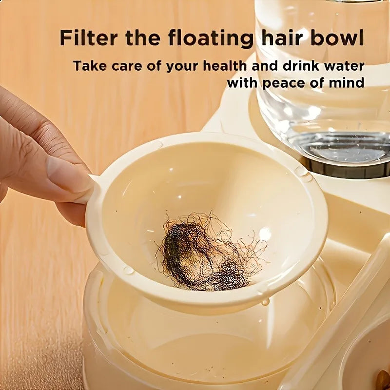 2-in-1 Automatic Gravity Feeder & Water Dispenser