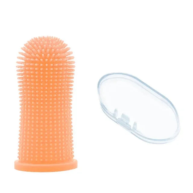 Pet Finger Toothbrush – 360° Dental Cleaning